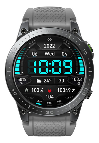 Reloj Deportivo Con Pulsera Inteligente Zeblaze Ares 3 Pro D Color De La Caja Dark Gray
