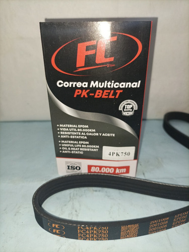 Correa Automotriz 4pk 750 Aire Acondicionado Qq