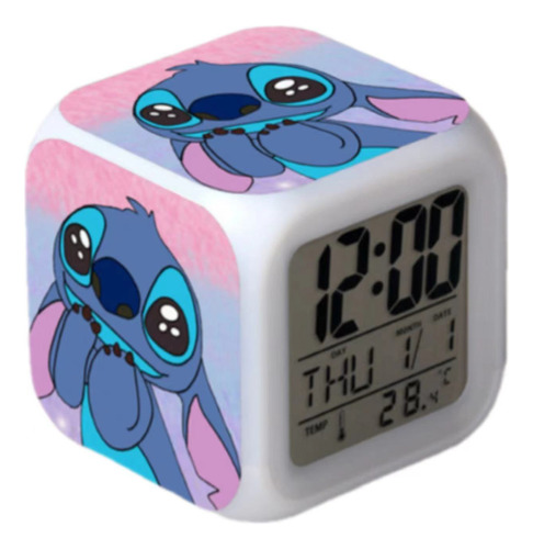 Reloj Despertador Stitch, Regalo Infantil De Stitch