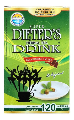Imagen 3 de 5 de Dieters Drink (120 Caps) La Salud Es Primero