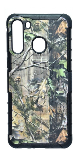 Funda Moss Uso Rudo Camuflage 3 En 1 Para Samsung A21 A215