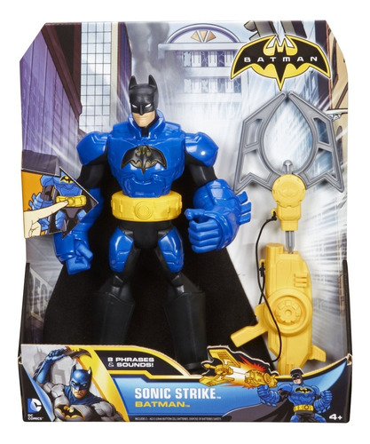 Batman Sonic Strike - Dc Comics - Con Frases Y Sonido