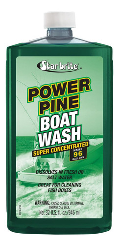 Power Pine Boat Wash Concentrate  Hace 96 Galones  Solució