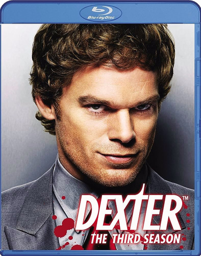 Blu Ray Dexter Tercera Temporada 3 Discos