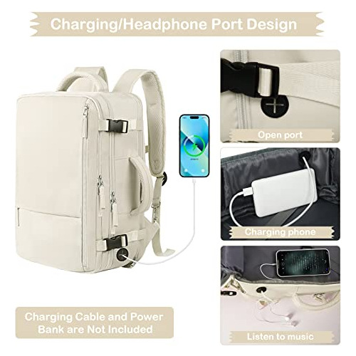 Mochila De Viaje Extra Grande Hanples Para Mujer Como Artícu