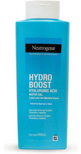  Crema Para Cuerpo Neutrogena Hydro Boost Water Gel 400ml