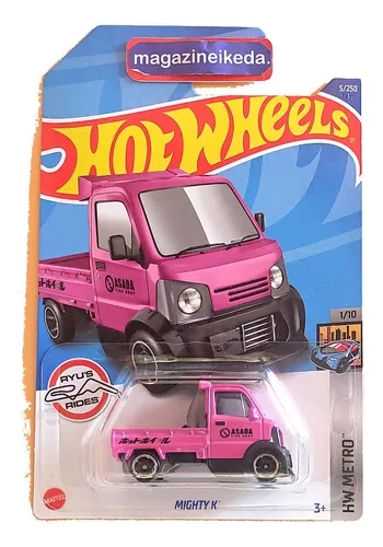 Caminhão Hot Wheels Might K Hcw70 Rosa C