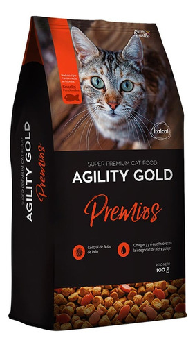 Agility Gold Premios Para Gato X 100 Gr 