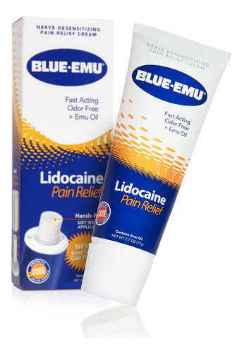 Blue-emu Lidocaine Pain Relief Cream Blue-emu Lidocaine