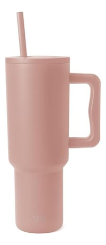 Simple Modern Vaso De 40 Onzas Con Asa Y Tapa Con