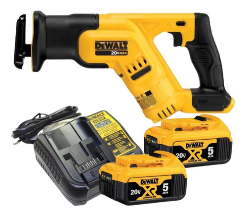 Serra Sabre 2 Baterias 5ah Xr 20v Max Dcs387b Dewalt Bivolt