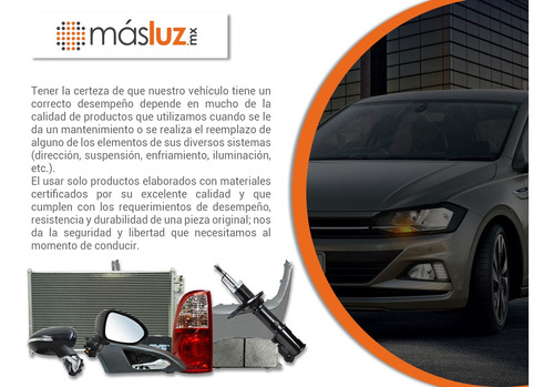 (1) Interruptor Maestro Control Espejo Grande Punto 07/13