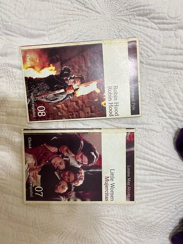 Colección Clásicos Bilingües Clarin 12 Tomos (Usado)
