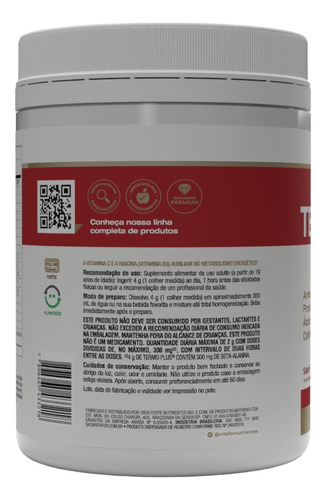 Termo Plus Tangerina Com Chá Verde Vitafor 240g
