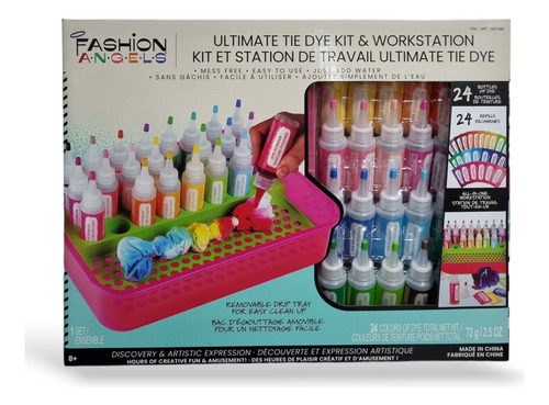 Kit De Teñido Tie Dye Fashion Angels 24 Colores