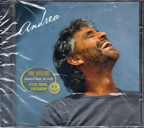 CD de Andrea Bocelli 2004, con bonus track, sellado