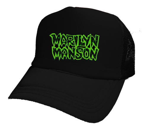 Gorras Marilyn Manson Rock Musica Metal Punk *mr Korneforos*