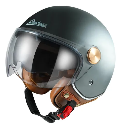 Cascos de moto mujer vespa sale