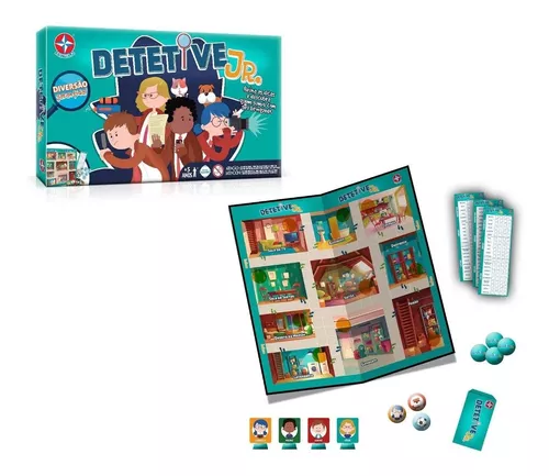 Jogo de tabuleiro detetive 8anos estrela - Stillus Shop