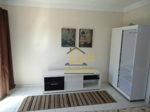 Apartamento Mobiliado Perto Da Usp - Com 1 Dormitório Para Alugar, 46 M² Por R$ 950/mês - Vila Amélia - Ribeirão Preto/sp - Ap2616
