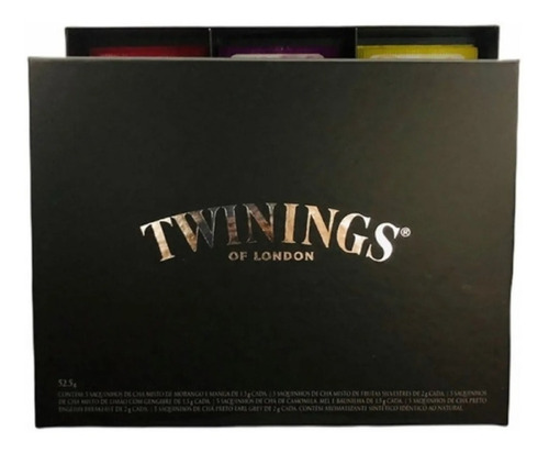 Imagem 3 de 4 de Caixa De Chá Twinings Of London 30 Sachês