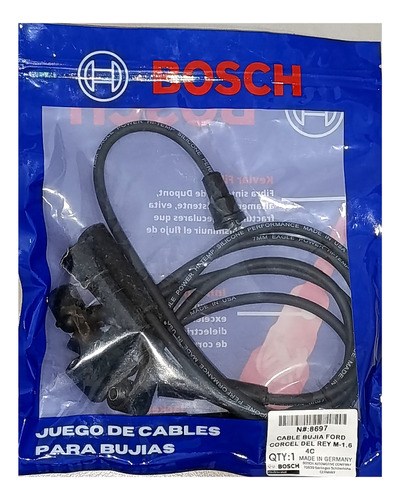  Cables De Bujía Ford Corcel Del Rey M-1.6  4c Bosch 