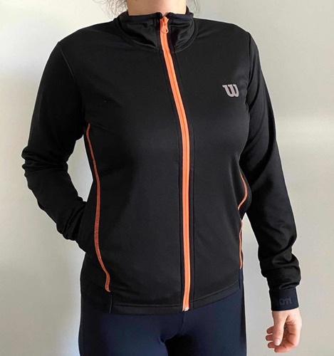 Campera Wilson Mujer Tenis Padel Gym