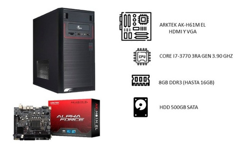 Imagen 1 de 1 de Computadora Core I7 / 8gb Ram / 500gb Hdd