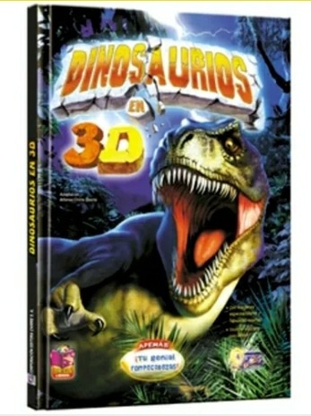 Libro.  Dinosaurios . En.  3.. D  +. Rompecabeza. T. Dura