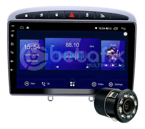 Radio Android Peugeot 308 2007/13 Original + Cámara