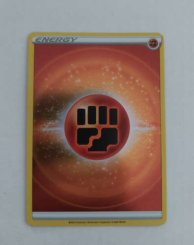 Energia Reverse Roca Carta Pokemon