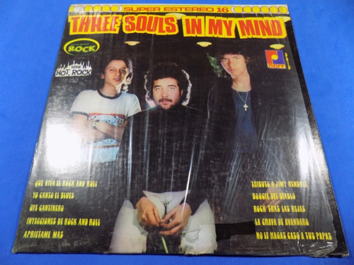 The Three Souls In My Mind Homónimo Vinilo Lp México 1a Edic