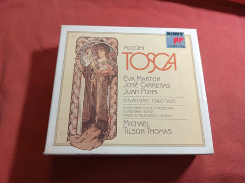 Giacomo Puccini / Tosca Cd Doble Con Lib / Austria B18 