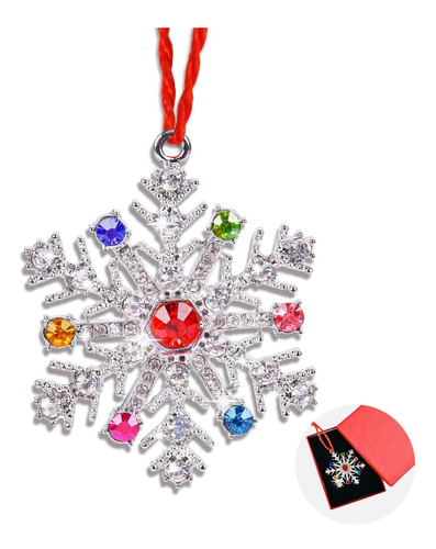 Adornos De Copo De Nieve De Ushinemi Para Árbol De Navidad,