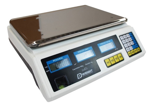 Imagen 2 de 3 de Báscula comercial digital Stay Elit D-Weight DGIT-01 40kg blanco