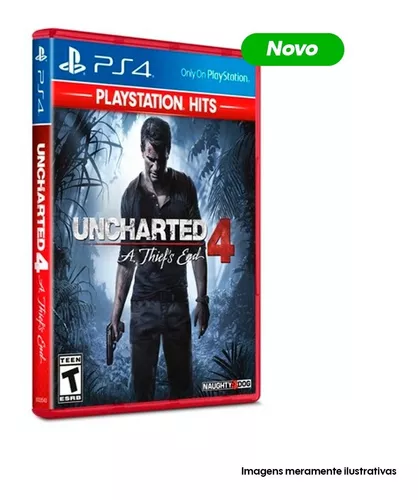 Jogo Uncharted 4: A Thief`s End - Playstation Hits - PS4, Shopping