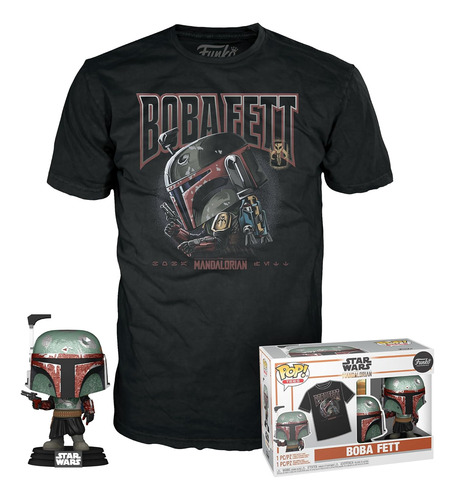 Pop Tee: Sw-boba Fett- S