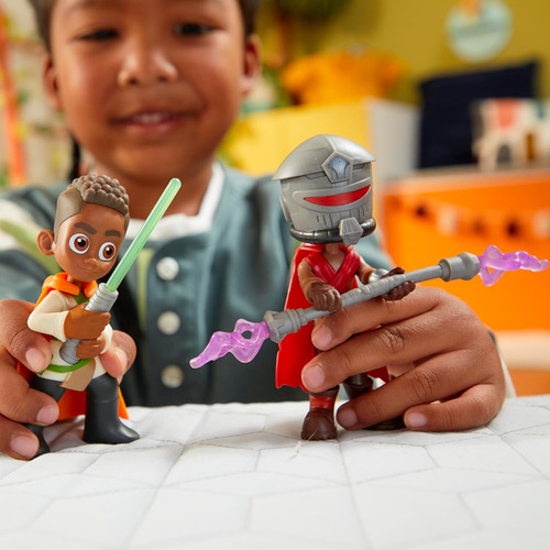 Star Wars Young Jedi Duelo Con Sables Kai Brightsat Y Taborr