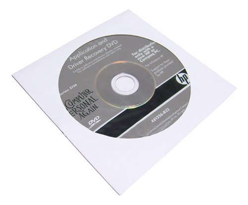 Hp 2730 Application Driver Recovery Dvd 481226-b22 Cck