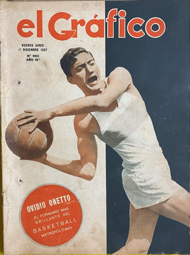 El Gráfico, 960 Diciembre 1937, Deportes Fútbol, Ez4g