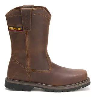 Botas Caterpillar Hombre Camperas Punta De Acero Cuero Real