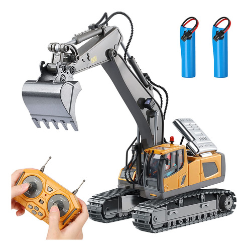 Ddai Remote Control Excavator Toys For Boys 8-12 Kids Best G