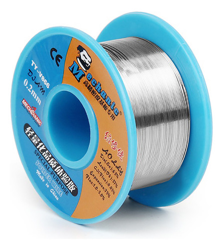 Estanho Com Fluxo Super Fino 0.2mm Mechanic Ty-v866 40gr