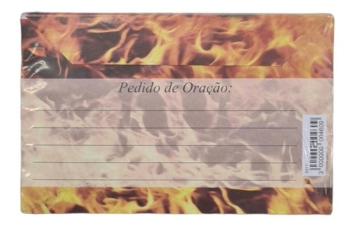 Deus Responde Com Fogo - Envelope Para Campanha - 100 Uni