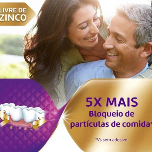 Kit Ultra Corega Max Fixaçao + Bloqueio Creme S/ Sabor 2x70g