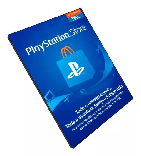 Comprar Cartão PSN 100 Reais Playstation Network Brasil