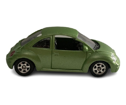 Auto A Escala 1:60 Metal Welly Vw New Beetle 1998 Pull Back