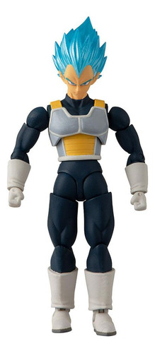 Dragon Ball Evolve Ss Blue Vegeta 12cm - Fun Divirta-se