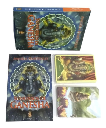 Sussurros De Ganesha 50 Cartas Coloridas - Angela Hartfield