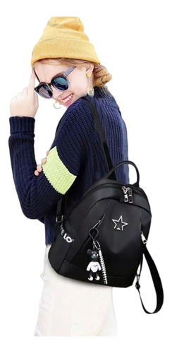 Mochila, Cartera Juvenil, Bolso Mujer Antirrobo Impermeable